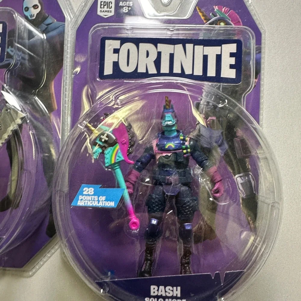 Fortnite Action Figures 3 Bash Brutus Shadow Solo‎ Mode 28 Points Articulation